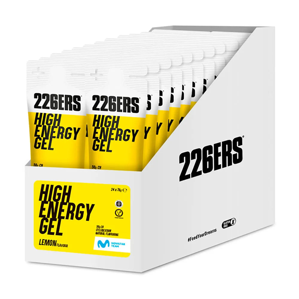 226ERS High energy gels box lemon 76g 24 units