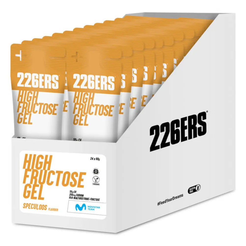 226ERS High Fructose energy gels box Speculoos 44g 32 units