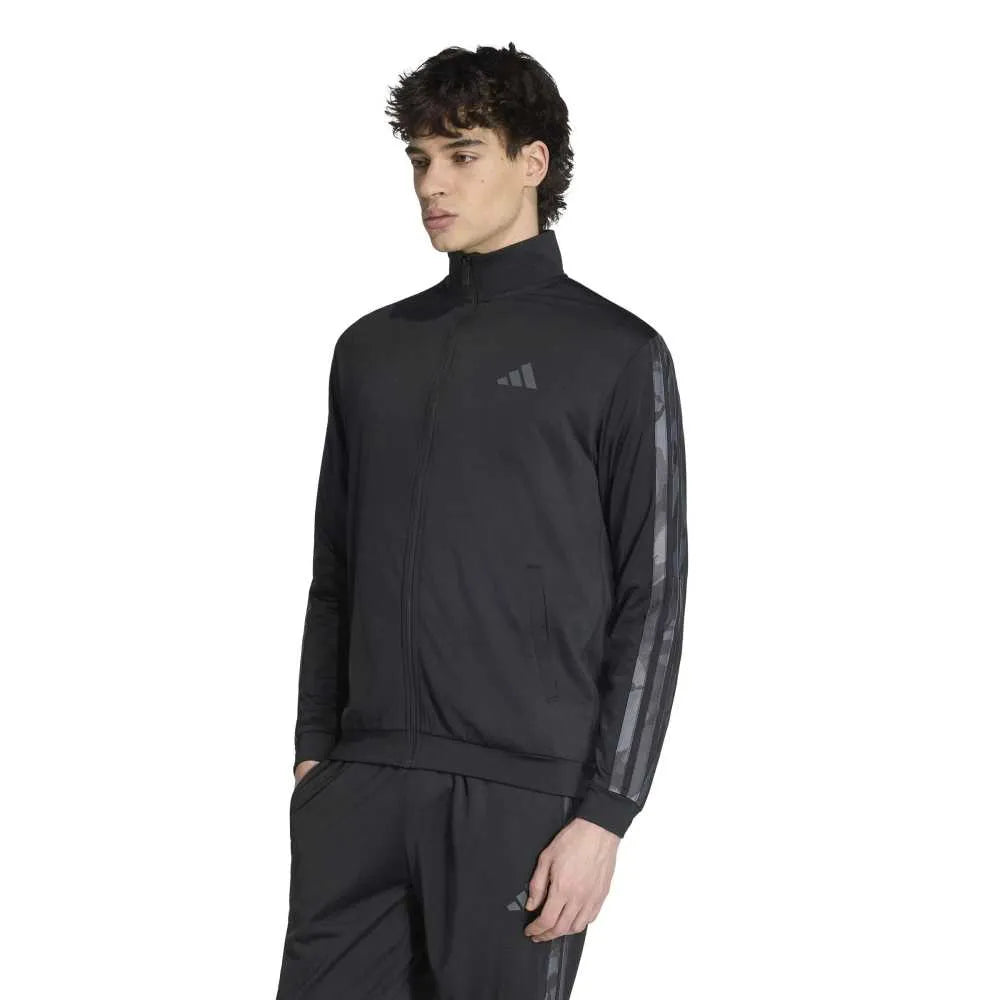 adidas 3 Stripes Regular Fit Camouflage tracksuit jacket