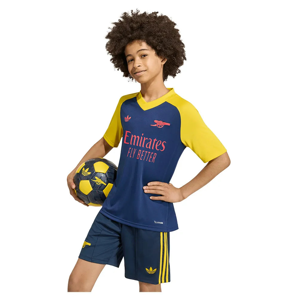 adidas Arsenal FC 26/27 Away Jersey presentation junior short sleeve T-shirt