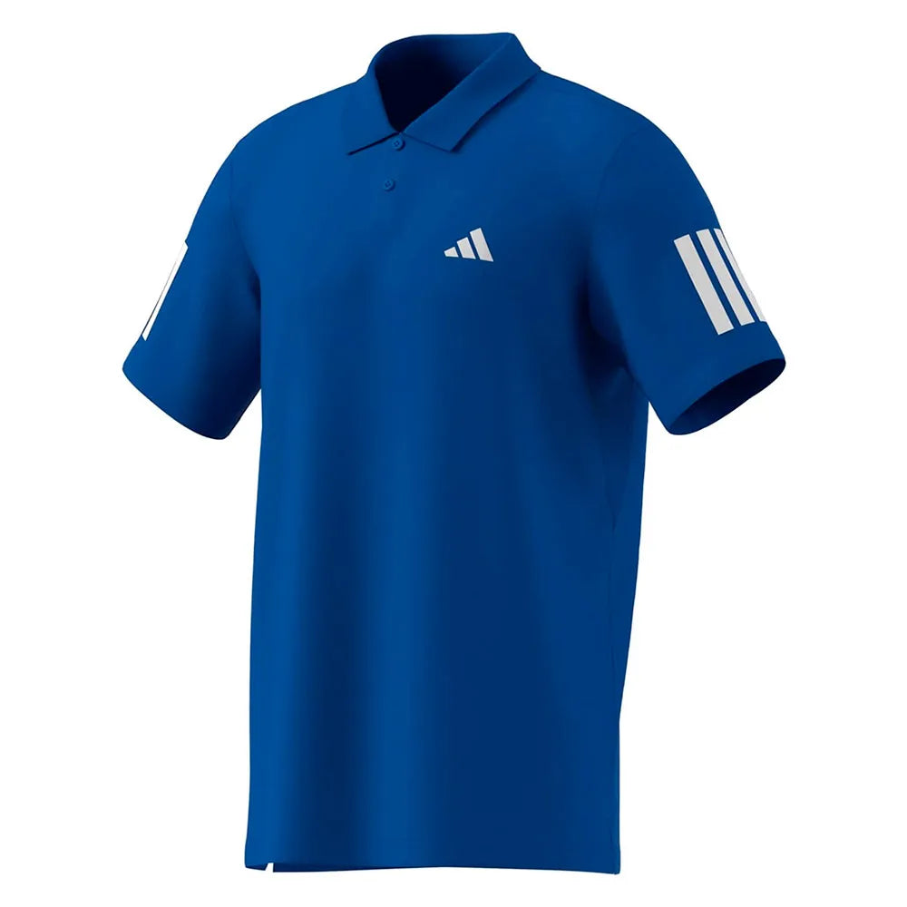 adidas Club Tennis 3 Stripes short sleeve polo