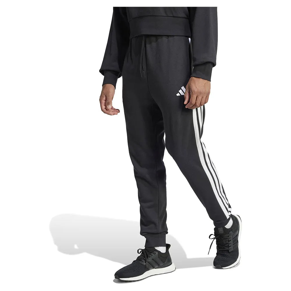 adidas Essential 3 Stripes French Terry joggers