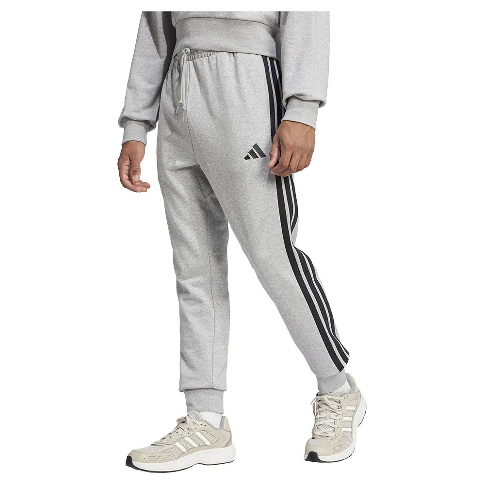 adidas Essential 3 Stripes French Terry joggers