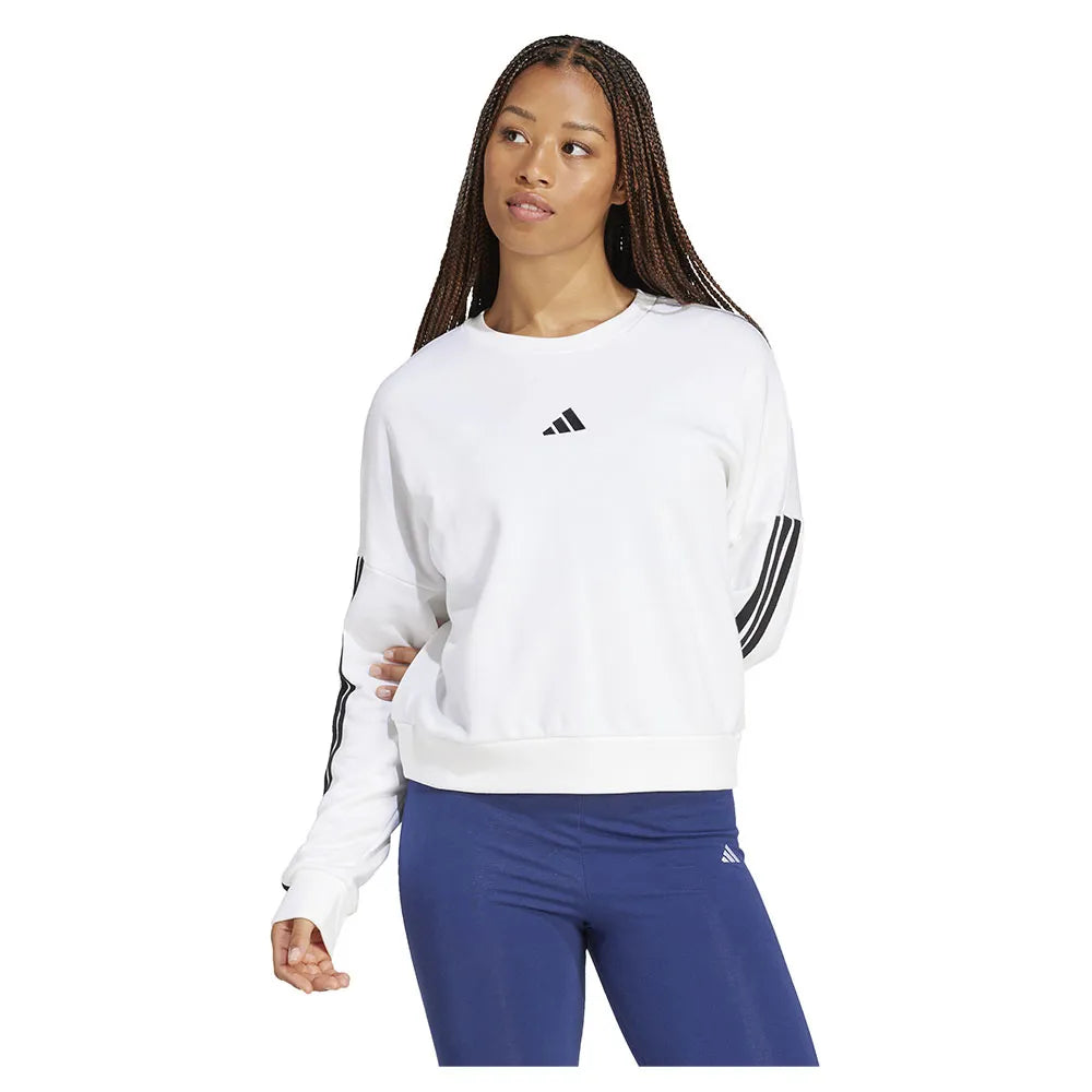adidas Essentials 3 Stripes French Terry sweatshirt