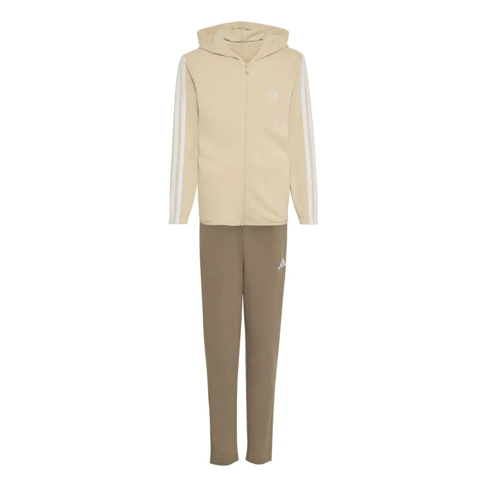 adidas Essentials 3 Stripes French Terry tracksuit