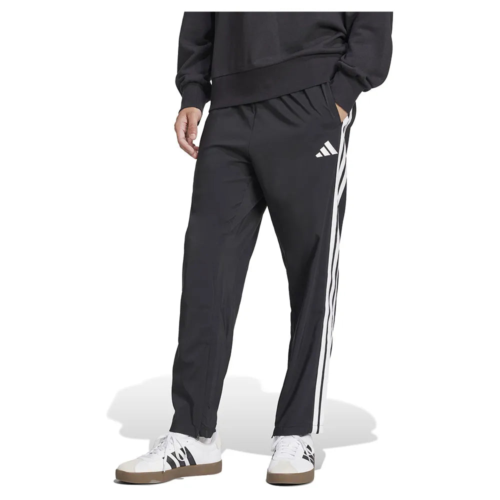 adidas Essentials 3 Stripes Stanford Open Hem joggers