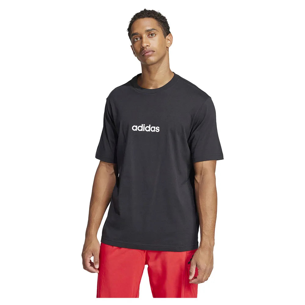 adidas Essentials Linear Single Jersey short sleeve T-shirt