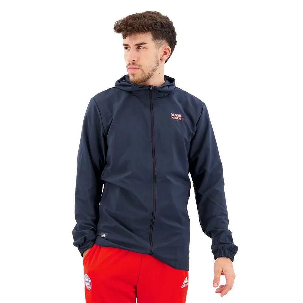adidas FC Bayern Munich 22/22 Q2 full zip sweatshirt