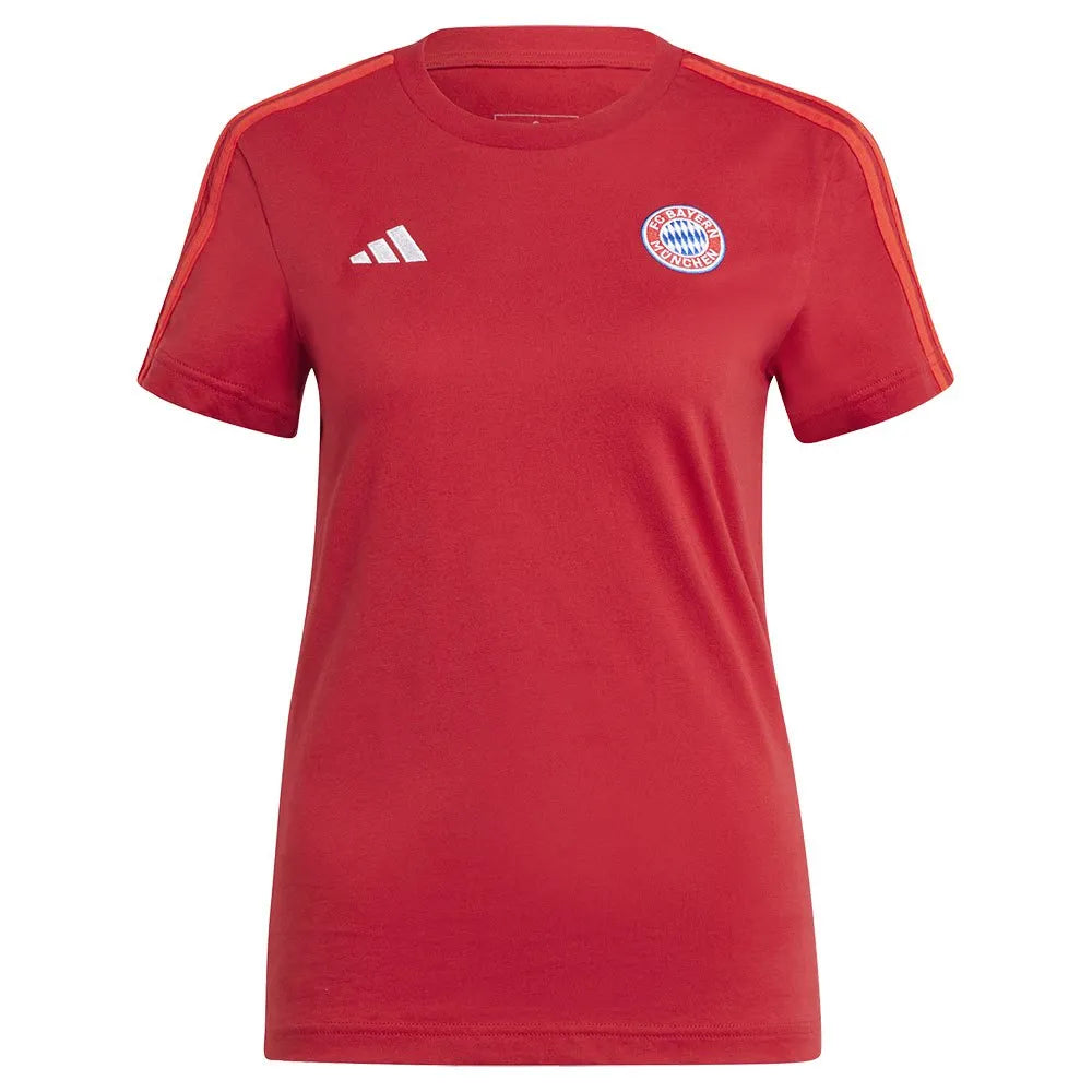 adidas FC Bayern Munich 24/25 3 Stripes Woman Short Sleeve T-Shirt