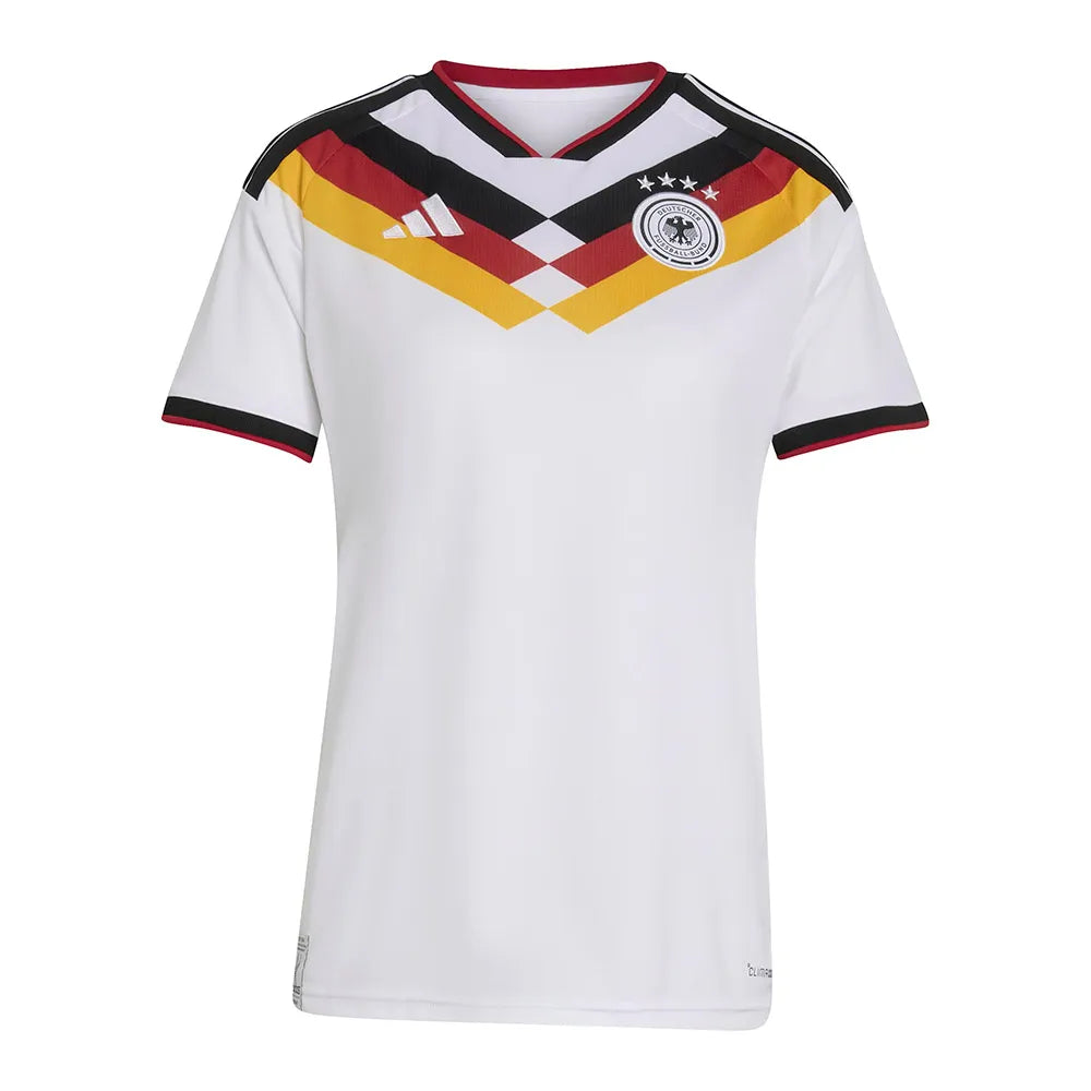 adidas Germany 26/27 Replica home Woman Short Sleeve T-Shirt