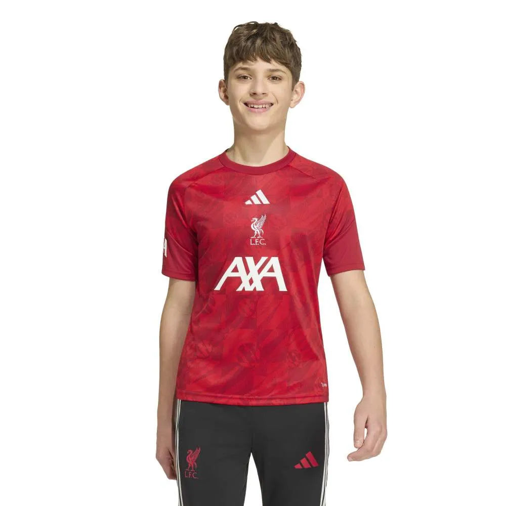 adidas Liverpool FC 26/27 Jersey presentation junior short sleeve T-shirt