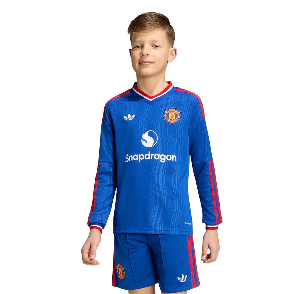 adidas Manchester United 26/27 Jersey Away junior long sleeve T-shirt