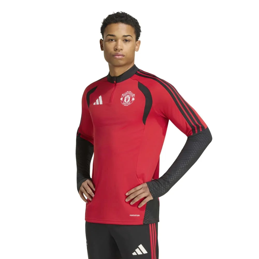 adidas Manchester United 26/27 Tiro training half zip sweatshirt