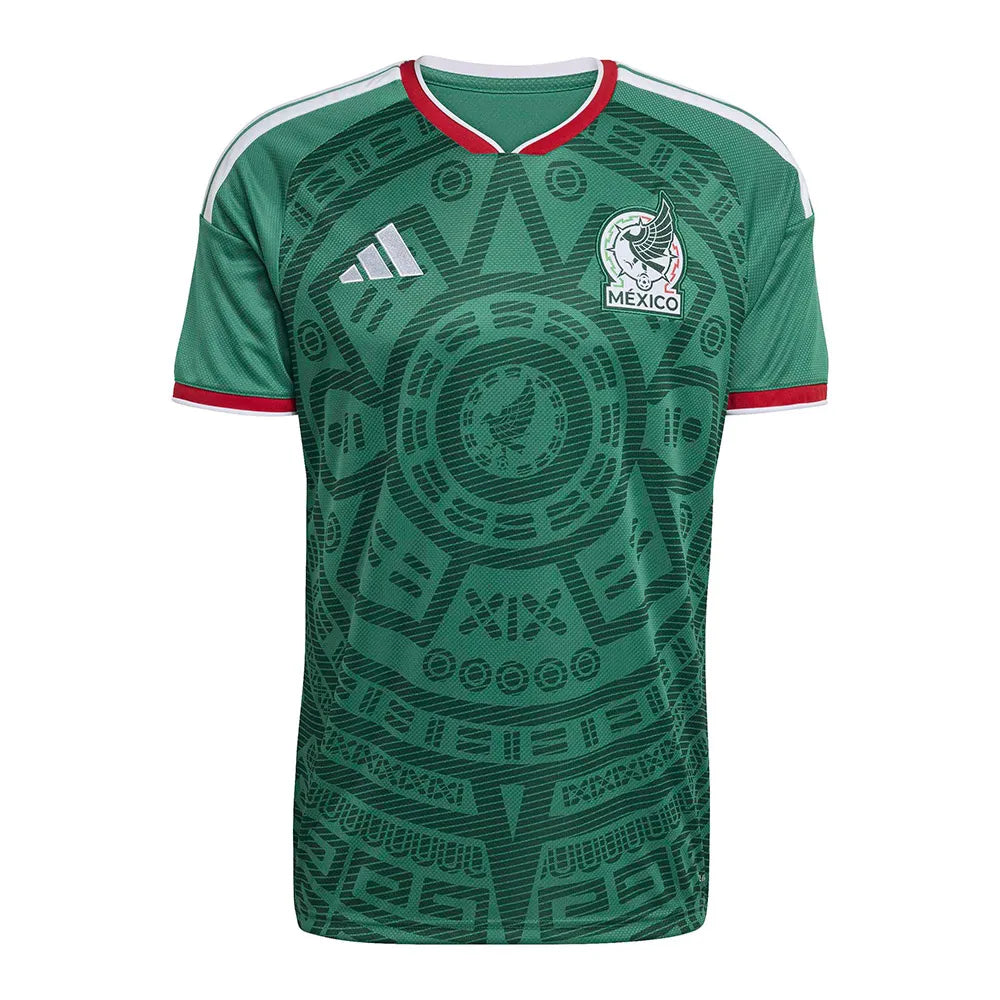 adidas Mexico 26/27 Replica home short sleeve T-shirt