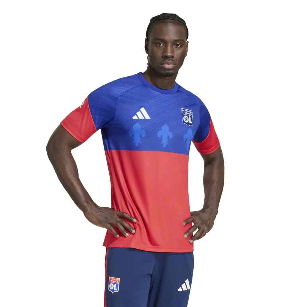 adidas Olympique De Lyon 26/27 Jersey presentation short sleeve T-shirt