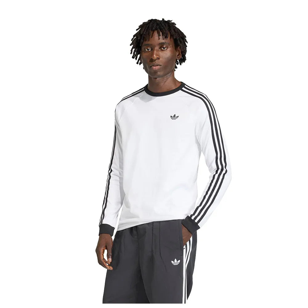 adidas Originals 3 Stripes long sleeve T-shirt