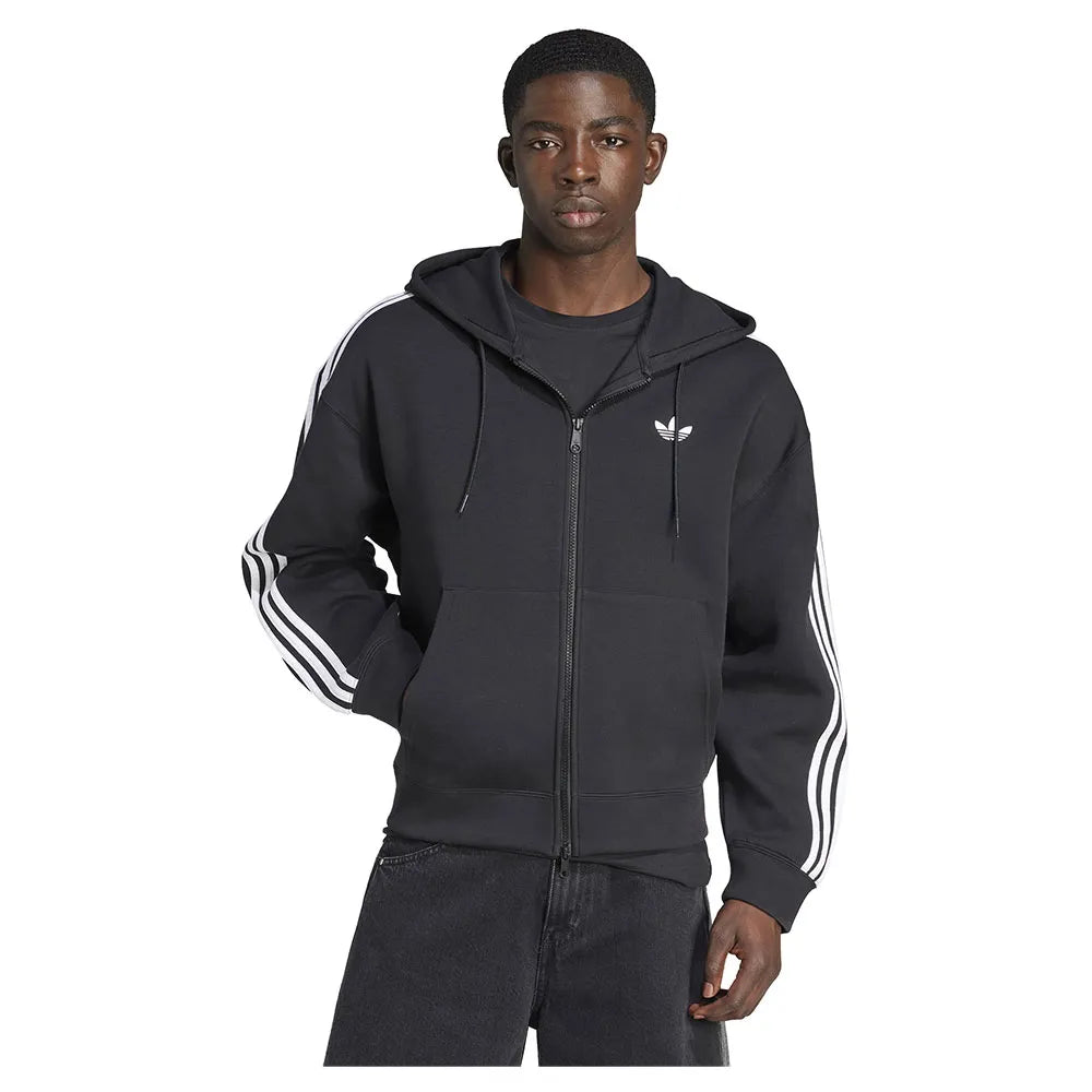 adidas Originals Adicolor Spacer Oversized full zip sweatshirt