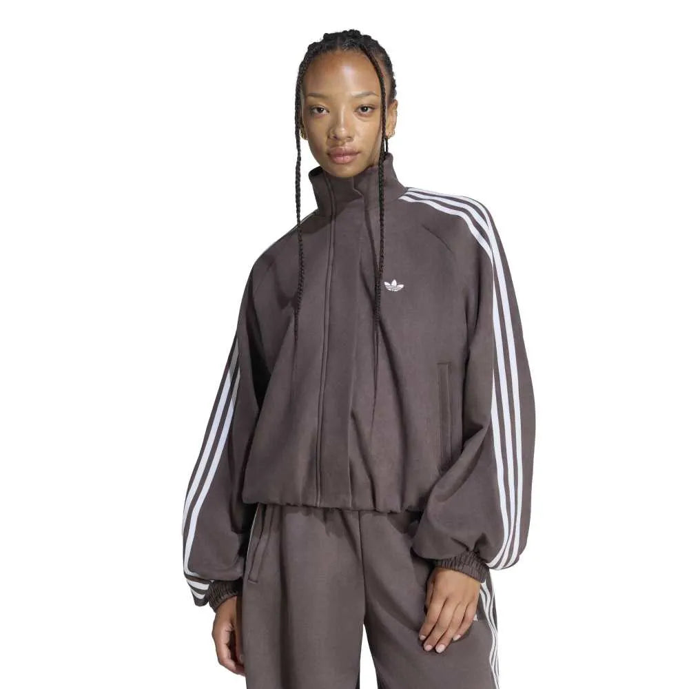 adidas Originals Adilenium Season 6 Faux Suede tracksuit jacket