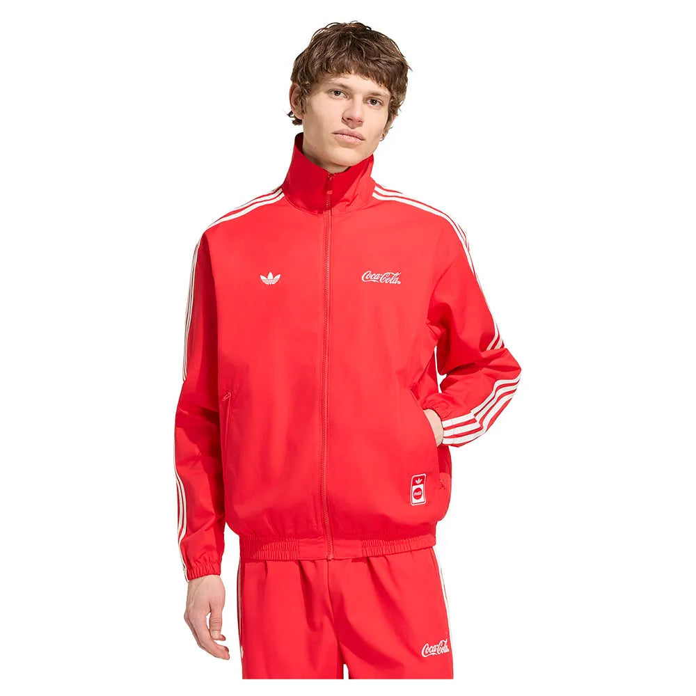 adidas Originals Coca Cola Classic Sport Firebird Track full zip sweatshirt