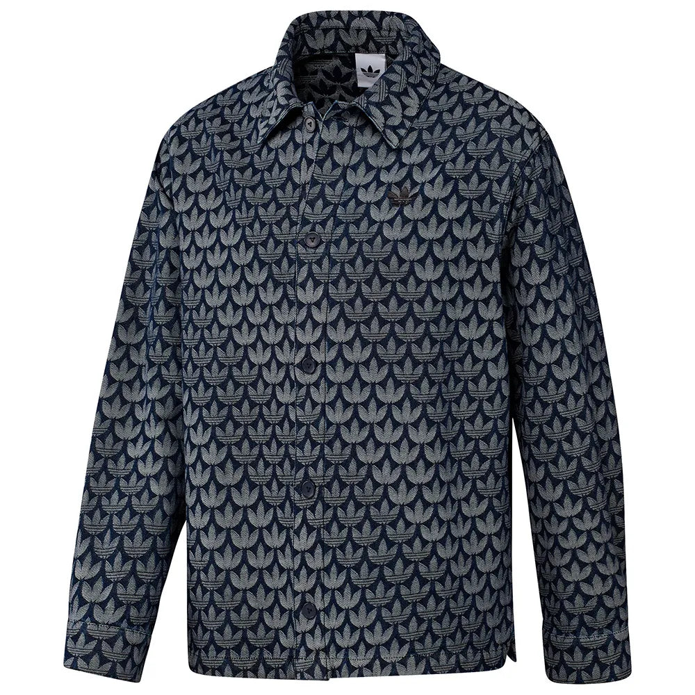 adidas Originals Denim Monogram long sleeve shirt