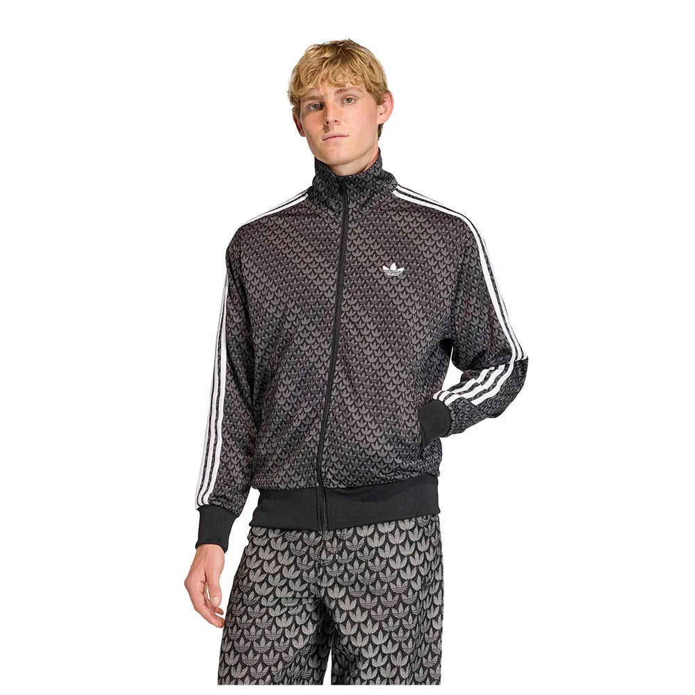 adidas Originals Firebird Loose Monogram full zip sweatshirt