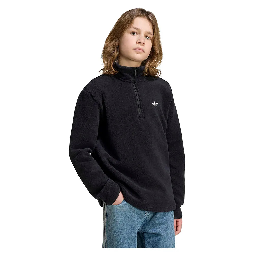 adidas Originals Fleece half zip sweatshirt