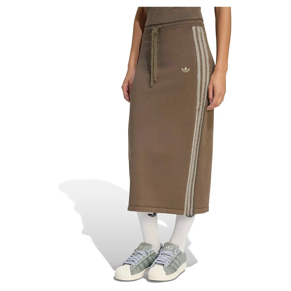adidas Originals Knitted midi skirt