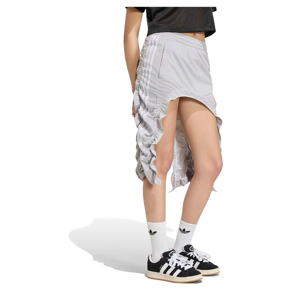 adidas Originals Mia Marquez Adibreak Ruched midi skirt