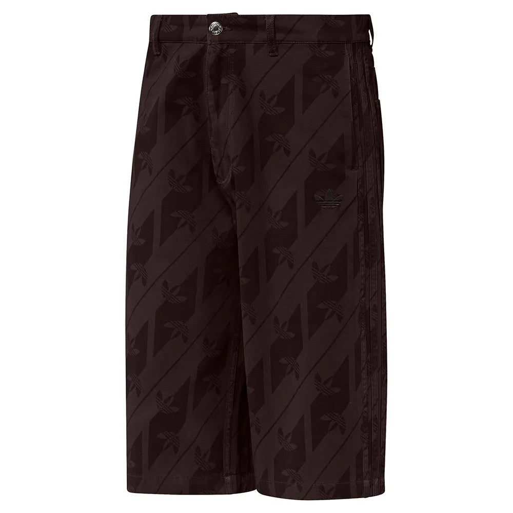 adidas Originals Monogram denim shorts