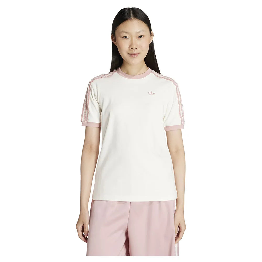 adidas Originals Ruffle 3 Stripes short sleeve T-shirt