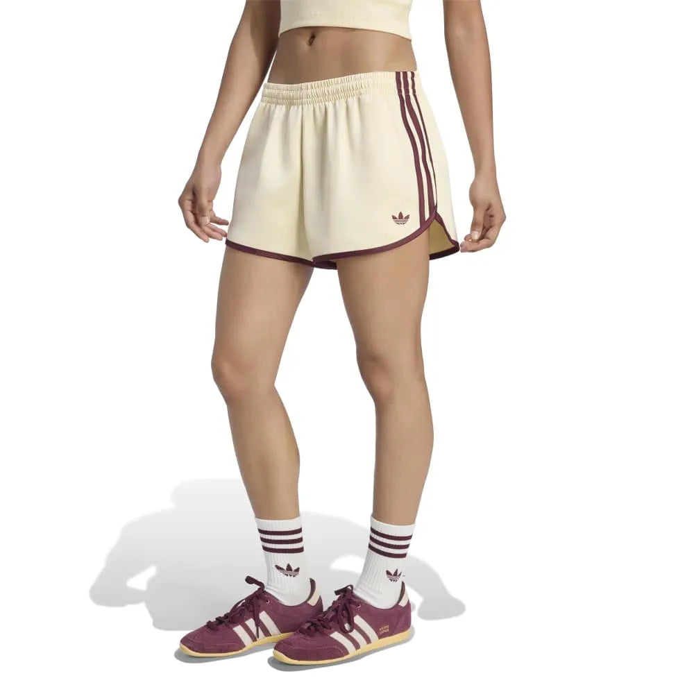 adidas Originals Satin 3 Stripes Sprinter shorts