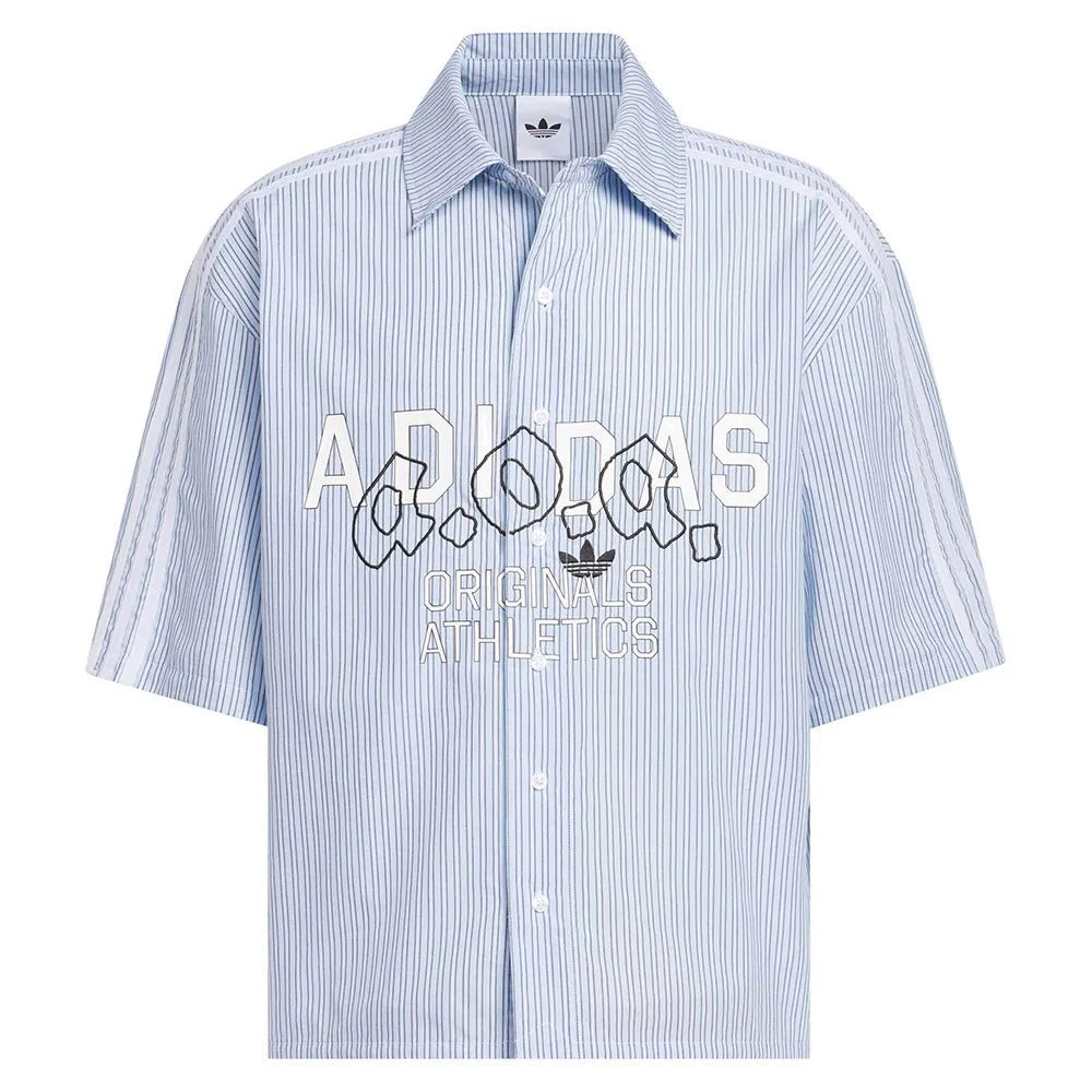 adidas Originals Texas A&M Aggies Poplin Button Up short sleeve shirt