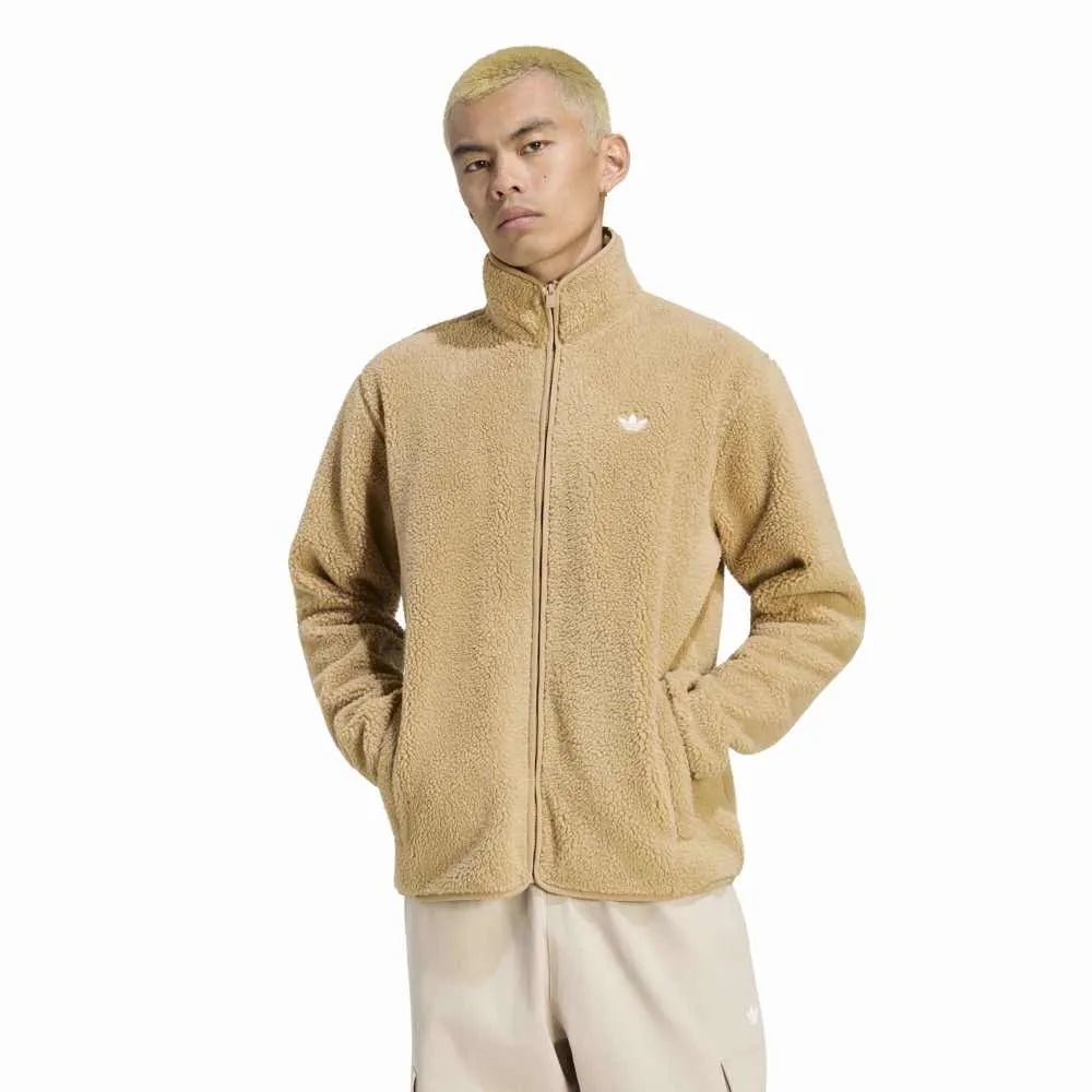 adidas Originals Trefoil Essentials Teddy Fleece jacket