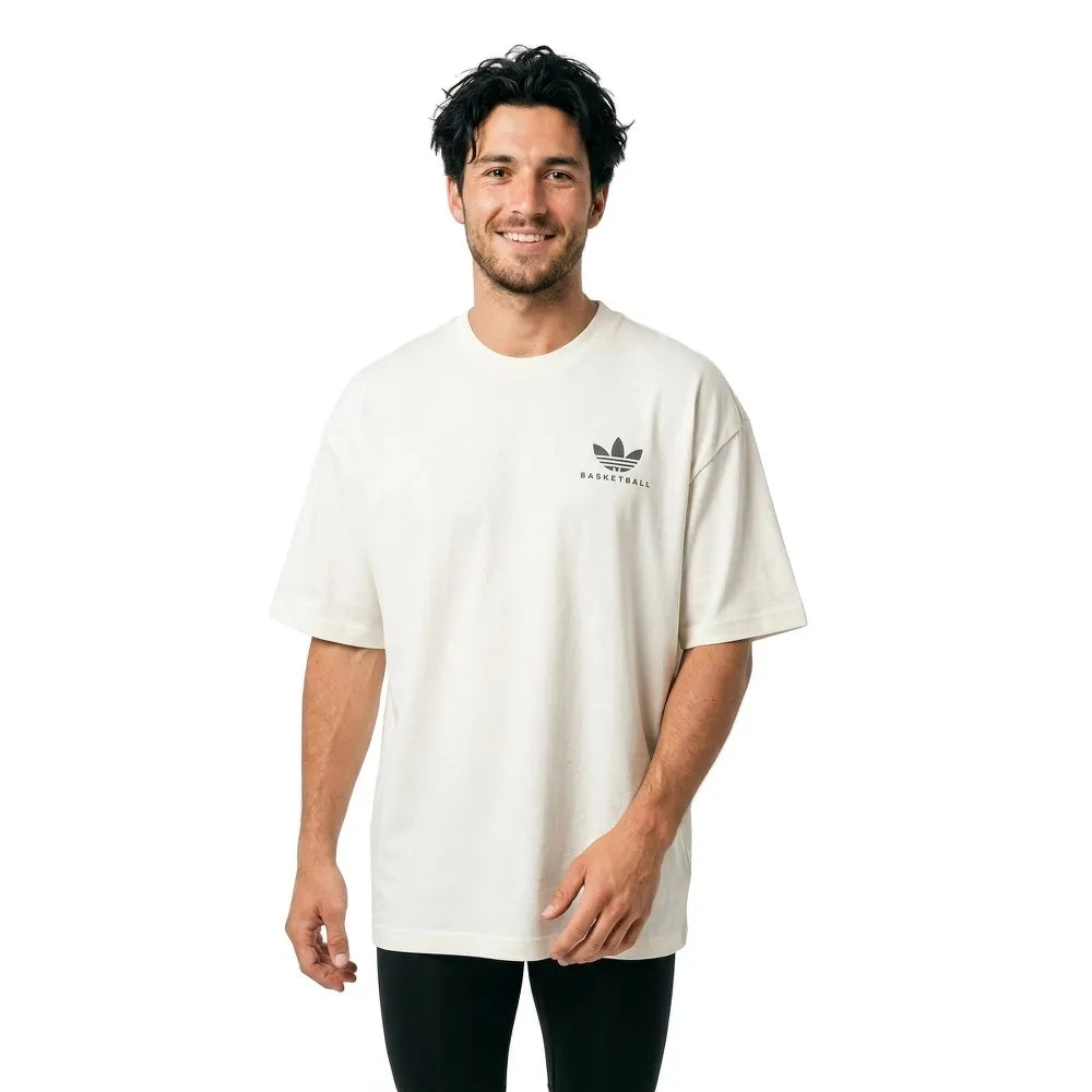 adidas Originals Worldwide Hoops GFX short sleeve T-shirt