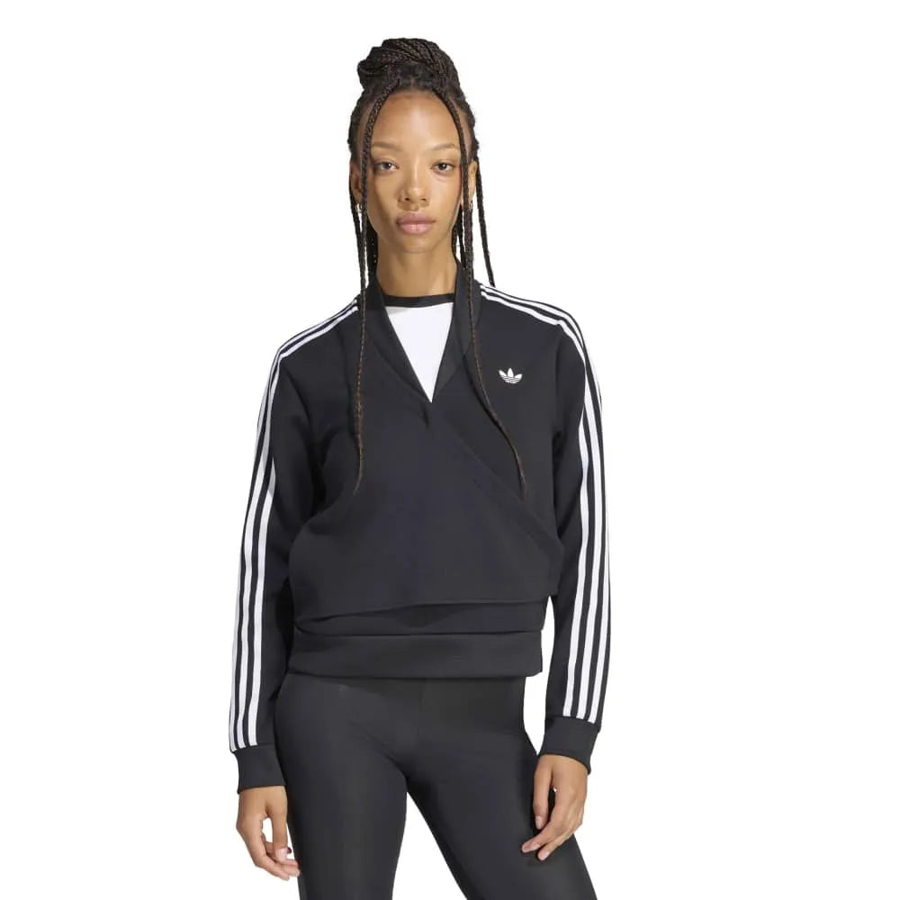 adidas Originals Wrap SSTR Track full zip sweatshirt