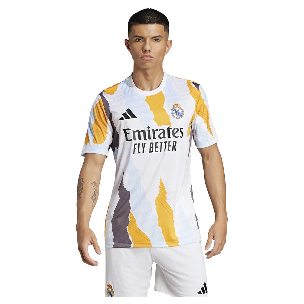 adidas Real Madrid 24/25 pre match short sleeve T-shirt