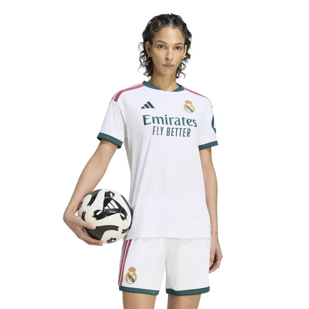 adidas Real Madrid 26/27 Authentic Jersey home Woman Short Sleeve T-Shirt