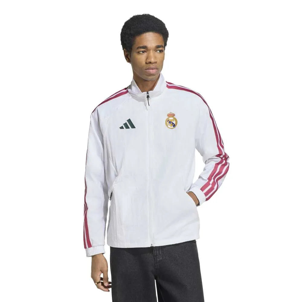 adidas Real Madrid Home Anthem tracksuit jacket