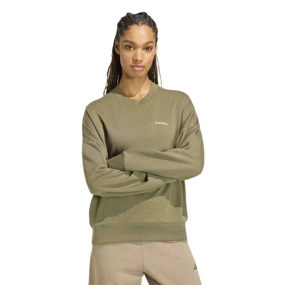 adidas Seasonal Essentials Colorpop Embroidered Graphic sweatshirt