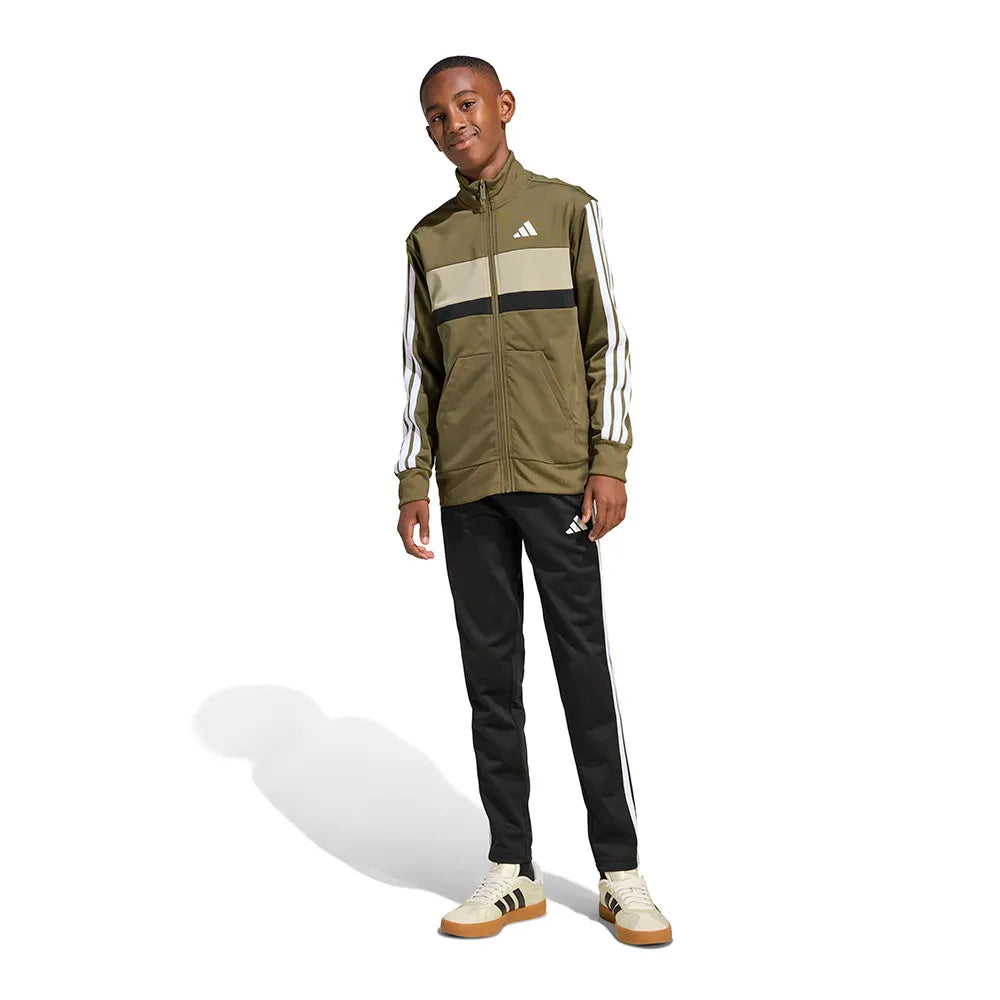 adidas Seasonal Essentials Tiberio 3 Stripes Tricot tracksuit