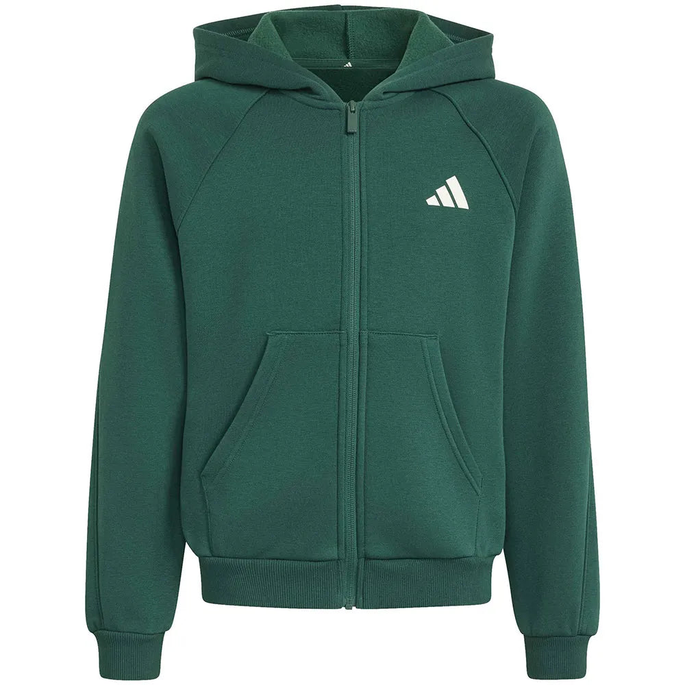 adidas Seasonals Collegiate Typography full zip sweatshirt