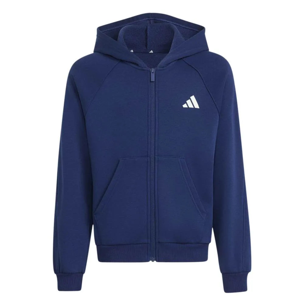 adidas Seasonals Collegiate Typography full zip sweatshirt