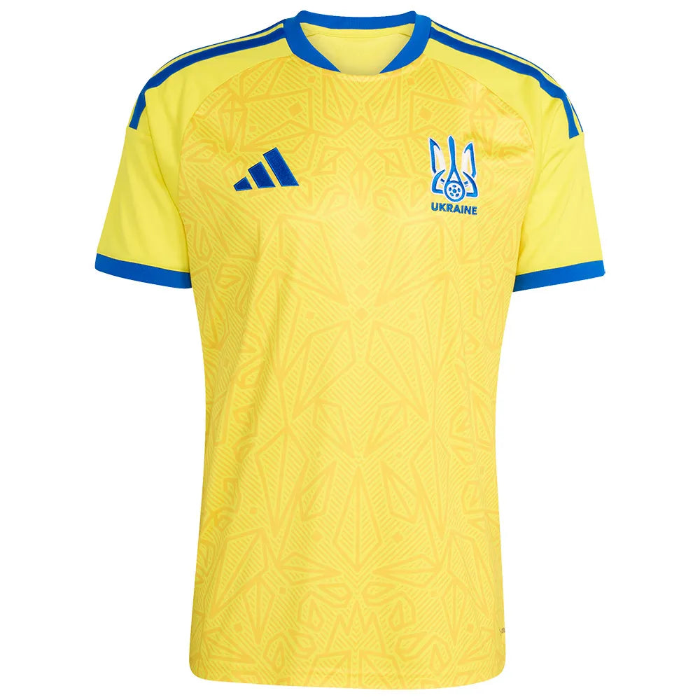 adidas Ukraine 26/27 Replica home short sleeve T-shirt