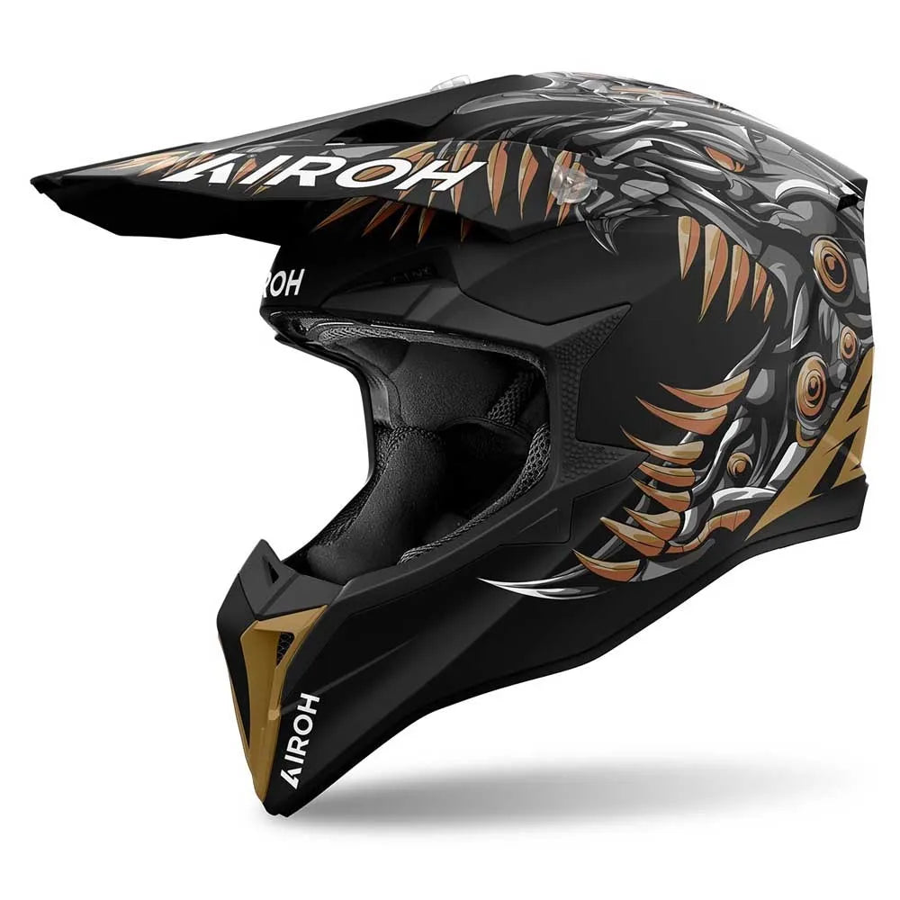 Airoh Wraaap Cyborg off-road helmet