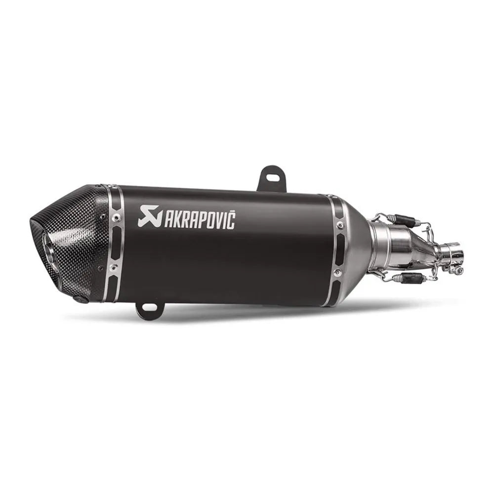 Akrapovic Slip-On Line Vespa GTS 125 17-18 S-VE125SO1-HZBL Not Homologated Slip On Muffler