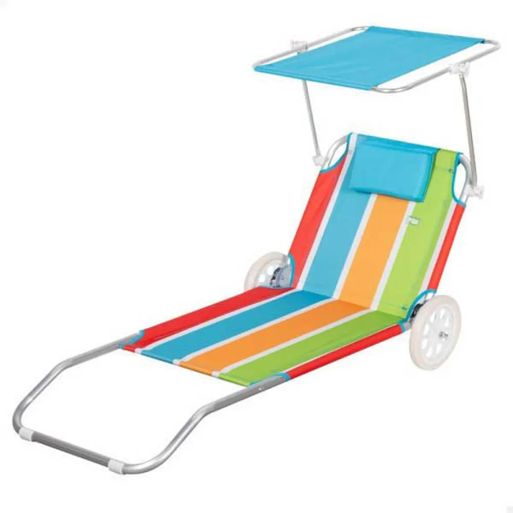 Aktive 62682 beach cart lounger 52x117x62 cm