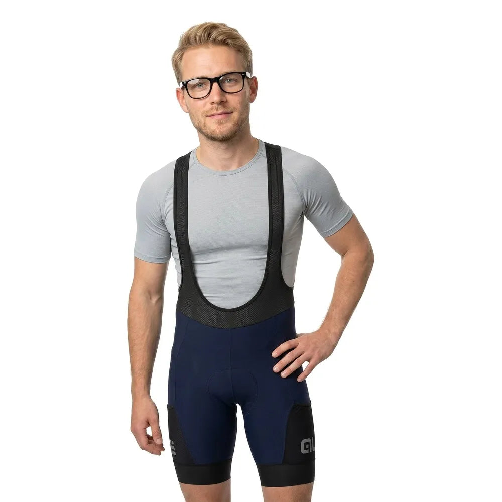 Alé Griss Cargo bib shorts