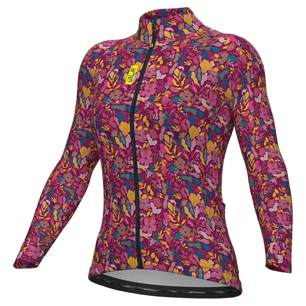 Alé Pragma Flowery long sleeve jersey