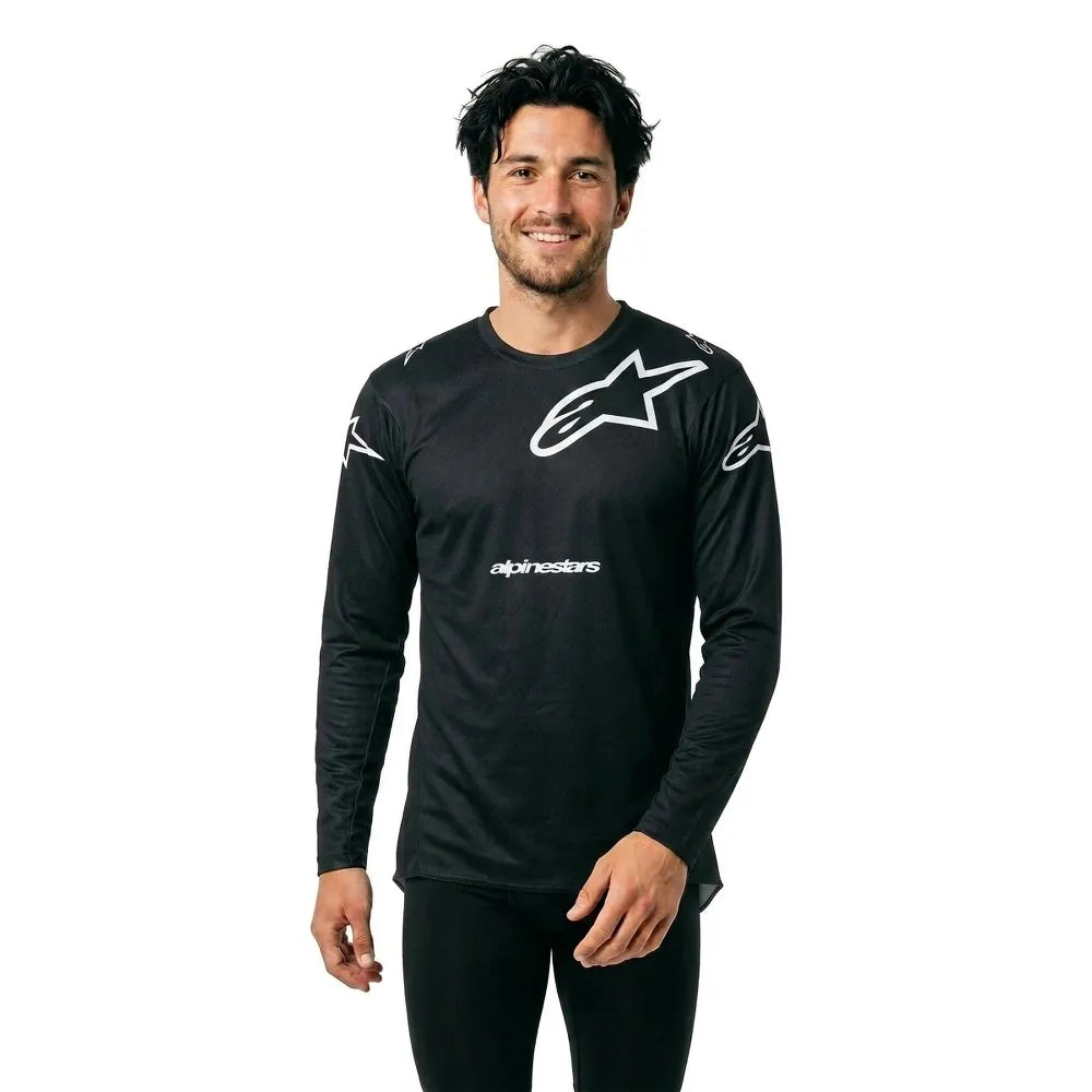 Alpinestars Racer Graphite long sleeve jersey
