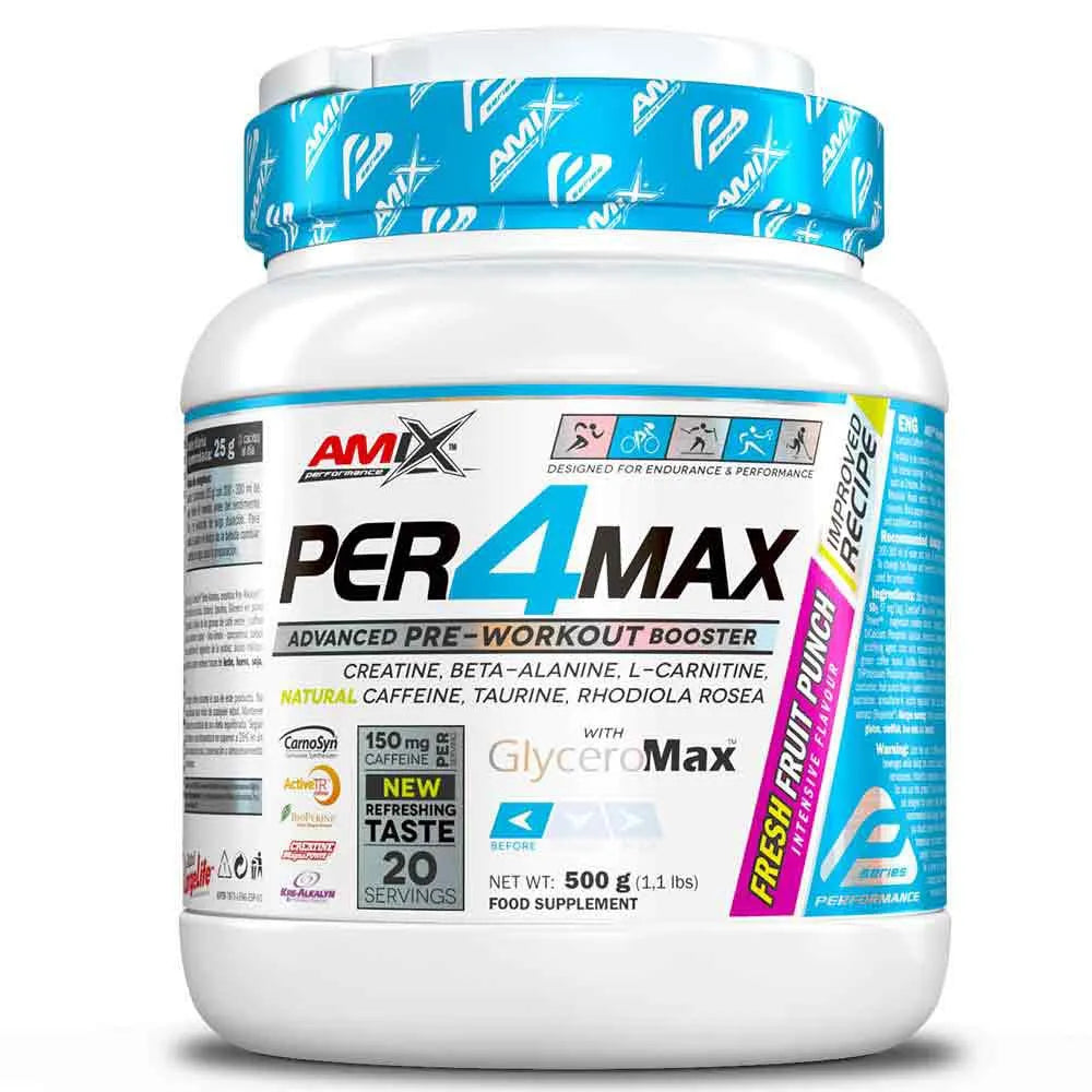 Amix Per4Max supplement fresh fruit punch 500g